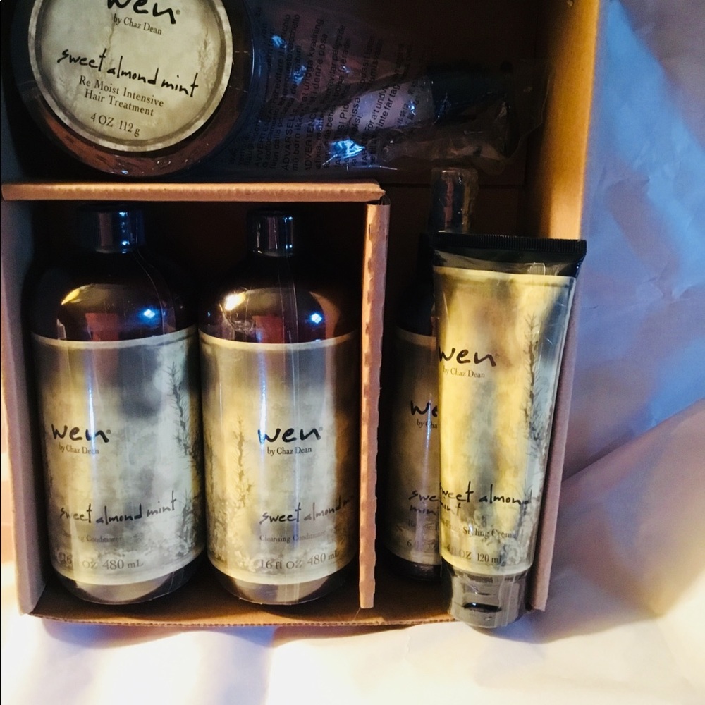 Wen Sweet Almond Mint 5 pc set